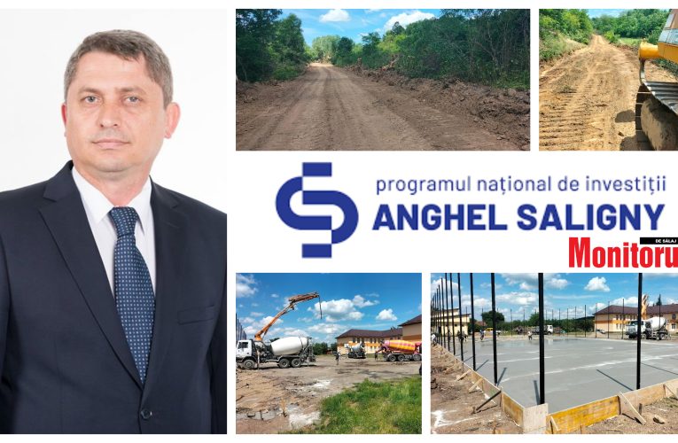 Primăria Comunei Românași a demarat lucrările la terenul sintetic și modernizarea drumurilor agricole