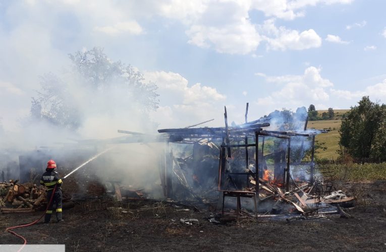 Incendii în Zalău, Poiana Blenchii și Gâlgău Almașului