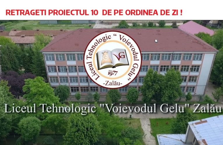 Chiriașii din Blocul C3 vor fi mutați în internatul Liceului „Voievod Gelu” din Zalău