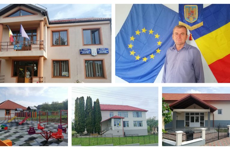 FOTO| Comuna Halmășd condusă de primarul Gavril Pușcaș se dezvoltă pe toate planurile