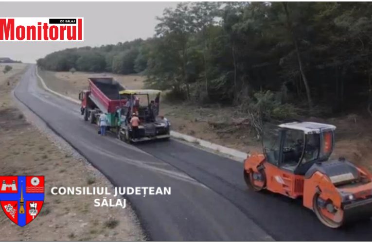 Peste 60 de kilometri de drum județean, modernizat de Consiliul Județean Sălaj