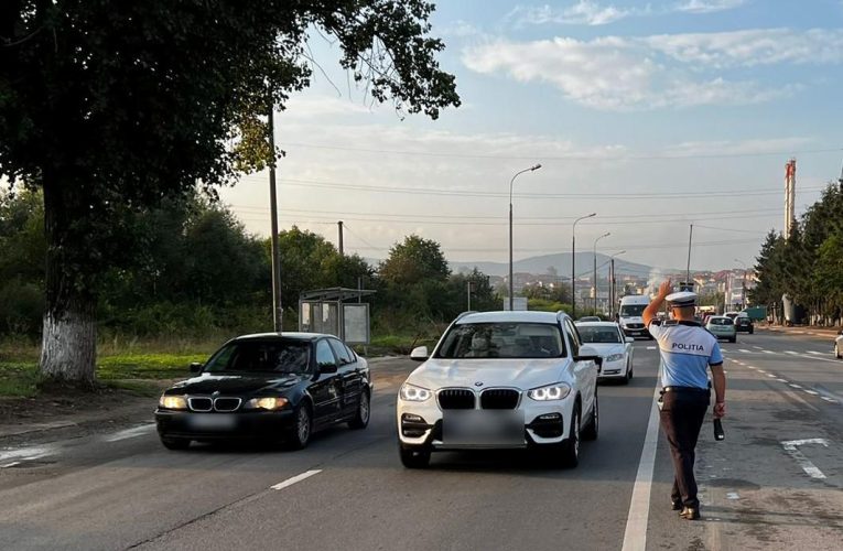 Acțiuni ale polițiștilor sălăjeni pe raza Orașului Cehu Silvaniei