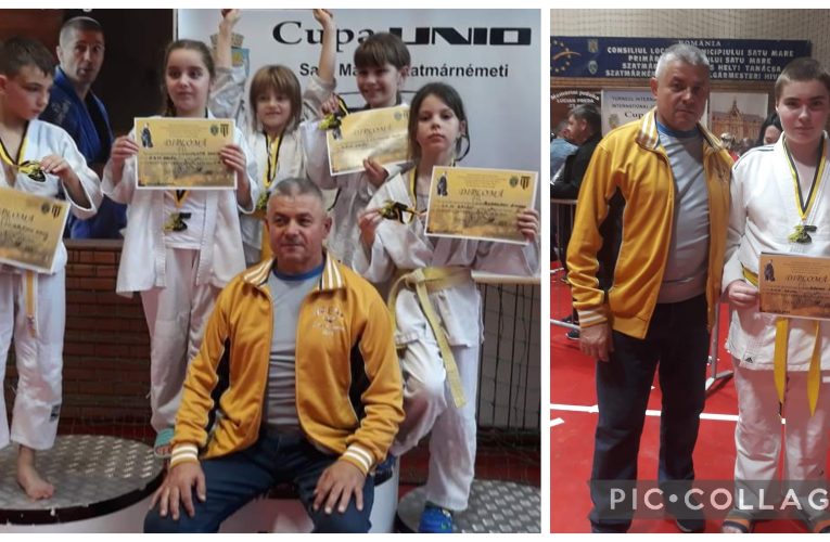SCM Zalău secția JUDO a obținut 8 medalii la Satu Mare