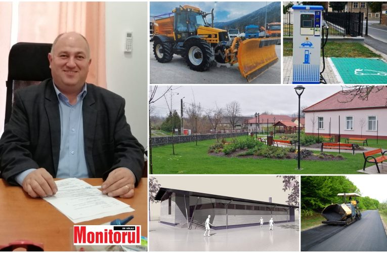FOTO| Primăria Boghiș pregătită de noi investiţii majore în comună