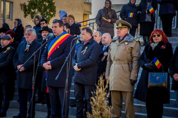 Paradă militară de Ziua Națională a României la Jibou