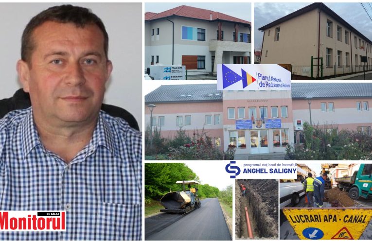 FOTO| Primarul Dombi Attila reabilitează 22 de blocuri de locuințe din Comuna Sărmășag