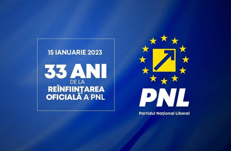 33 de ani de la reînființarea oficială a PNL