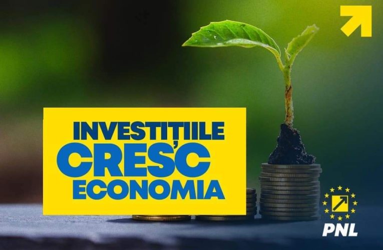 Premierul Nicolae Ciucă anunță: „Investițiile cresc economia”