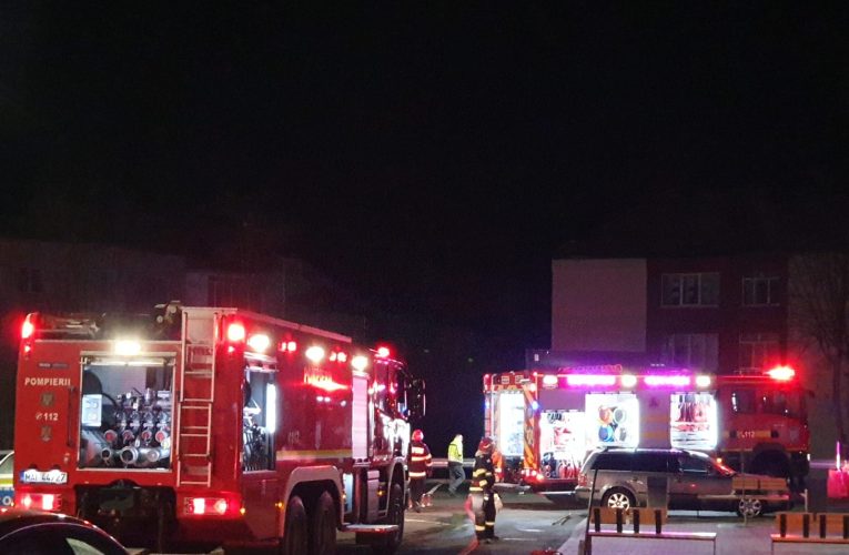 Incendiu la etajul 3 al Spitalului Județean de Urgență Zalău
