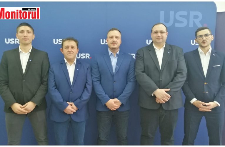 Liderii USR Sălaj au susținut o conferință de presă! Invitat special Horațiu Cosma, fost secretar de stat la Transporturi