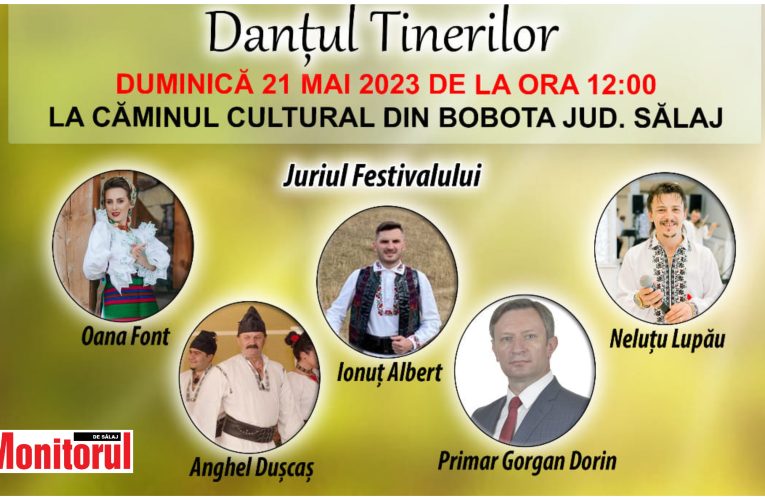 Eveniment unic în organizat în Bobota – Festivalul Concurs de Folclor „Danțul tinerilor”