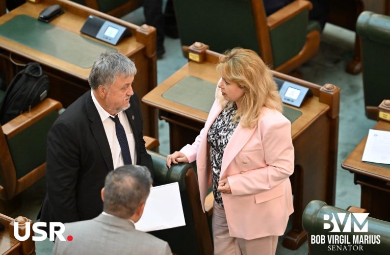 Senator USR, Bob Virgil Marius: „Parlamentarii de la putere își apără sinecurile”
