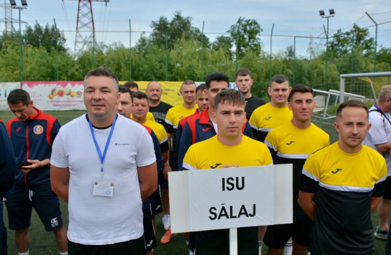 Echipa de minifotbal a I.S.U. Sălaj a participat la etapa națională a Campionatului de minifotbal „Cupa A.S.P.R.”