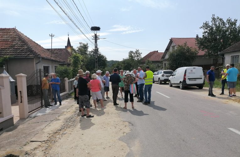 Reabilitarea DJ108A: întâlnire cu cetățenii din localitatea Bogdana