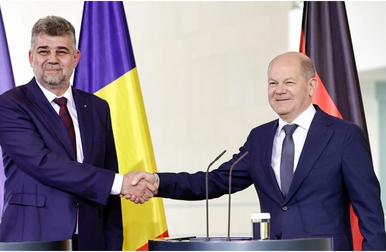 VIDEO| Vizita de lucru a prim-ministrului Marcel Ciolacu în Germania
