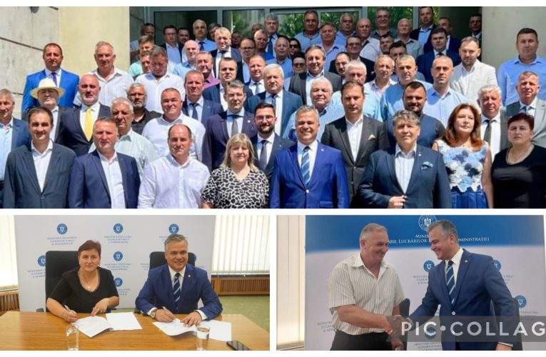 Primarii din Dragu, Hida și Cehu-Silvaniei au semnat contracte pe Anghel Saligny