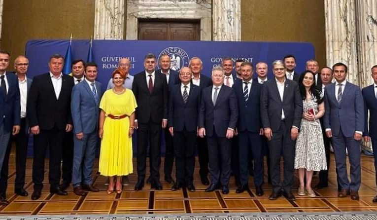 Primarul Zalăului, Ionel Ciunt,  s-a întâlnit la București cu premierul și miniștrii Guvernului României