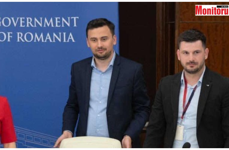 Liderul TSD Sălaj, Vlad Pașcalău, îl felicită pe Mihai Ghiciu pentru numirea în funcția de șef al Cancelariei prim-ministrului Ciolacu