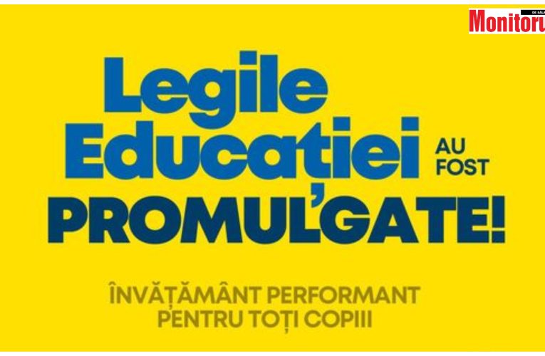 Legile Educației au fost promulgate de președintele României, Klaus Iohannis