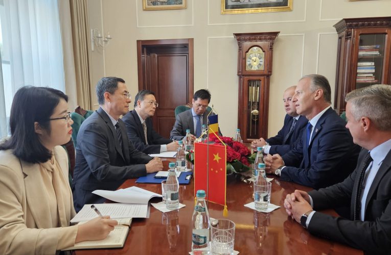 Președintele CJ Sălaj s-a întâlnit cu ambasadorul Republicii Populare Chineze în România