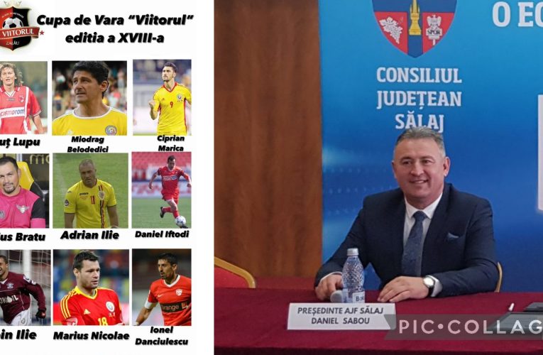 Fostele glorii ale fotbalului românesc vin din nou în Sălaj