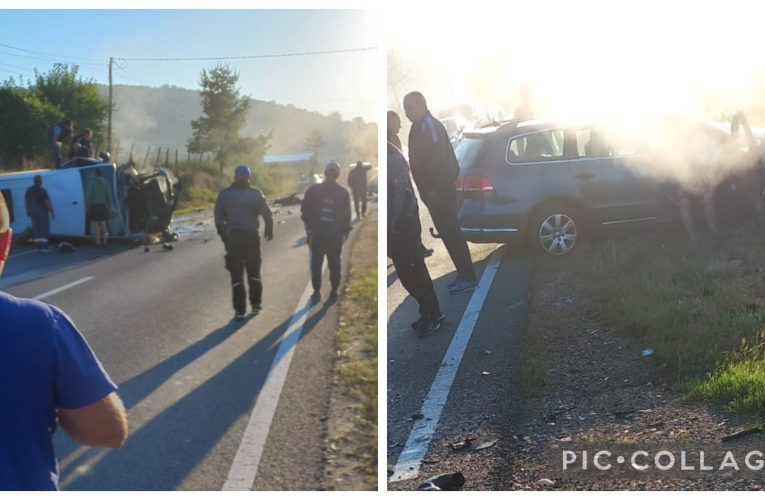Accident rutier grav cu 4 victime între Nușfalău și Șimleu. Traficul este blocat