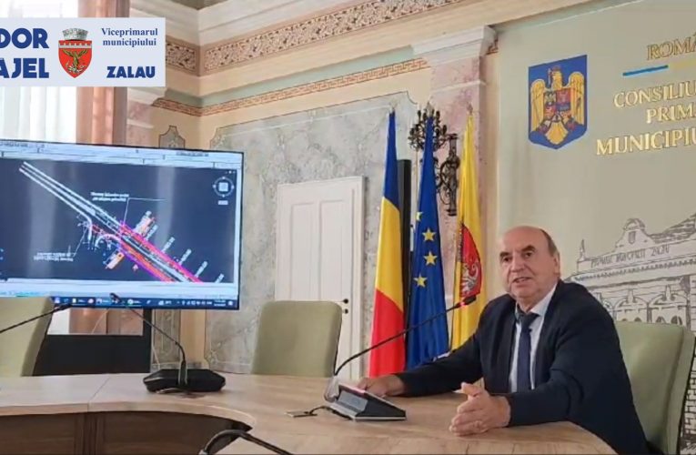 VIDEO| Teodor Bălăjel anunță ca bulevardul din Zalău va fi modernizat pe toată lungimea
