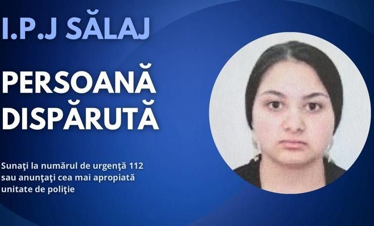 Poliția Sălaj caută o minoră dispărută din 4 august