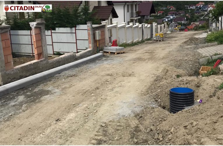 Citadin continuă lucrările de modernizare pe strada Mălinului