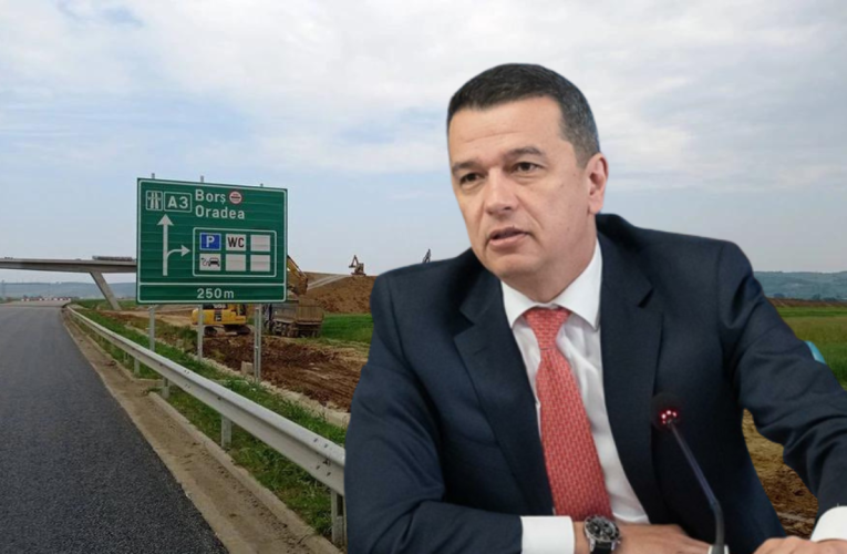 România atinge borna de 1000 de km de autostradă. Moment istoric anunțat de Sorin Grindeanu