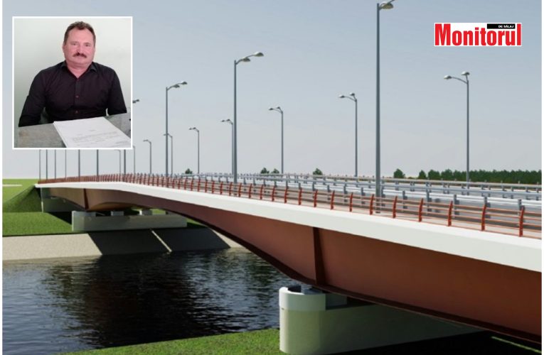 Primarul Boncidai Csaba anunță că încep lucrările la podul peste râul Crasna