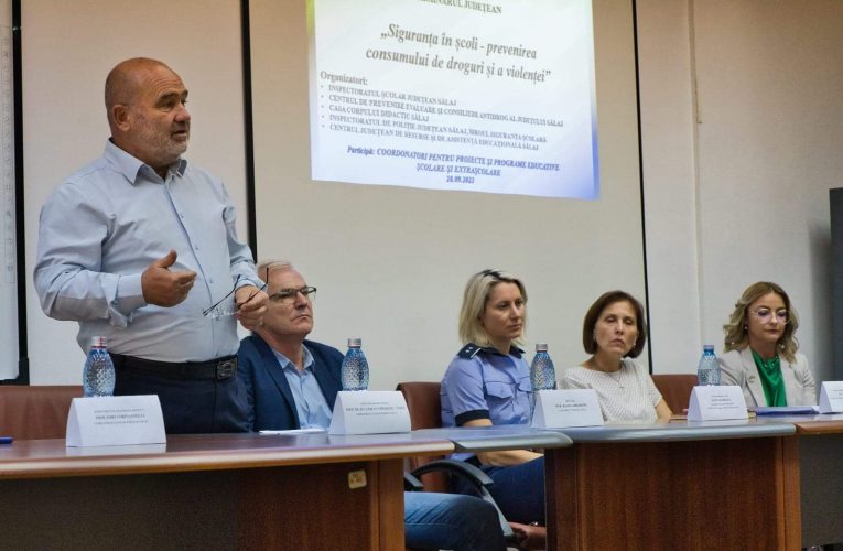ISJ Sălaj preocupată de prevenirea consumului de droguri și a violenței în școli