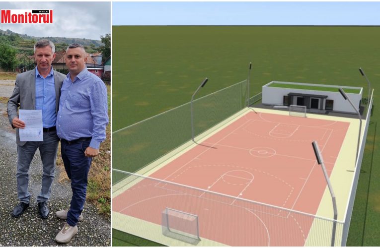 Primarul Dorin Gorgan anunță că încep lucrările la baza sportivă din Derșida