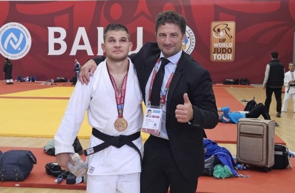 Judoka Alexandru Bologa, originar din Sălaj, a cucerit AURUL la Grand Prix-ul din Baku