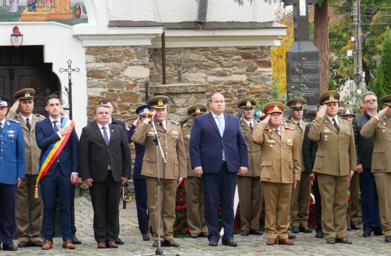 Vicepreședintele CJ Sălaj, Claudiu Bîrsan, a celebrat Ziua Armatei la Zalău și Șimleu