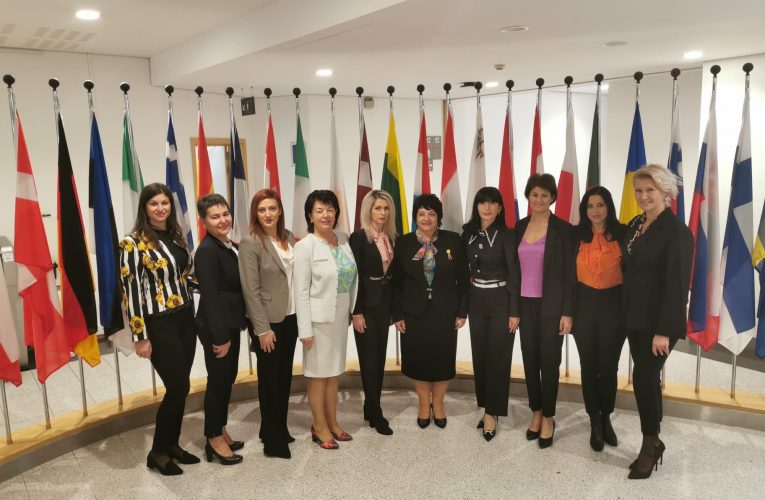 Doamnele din OFL Sălaj, în vizită la Parlamentul European