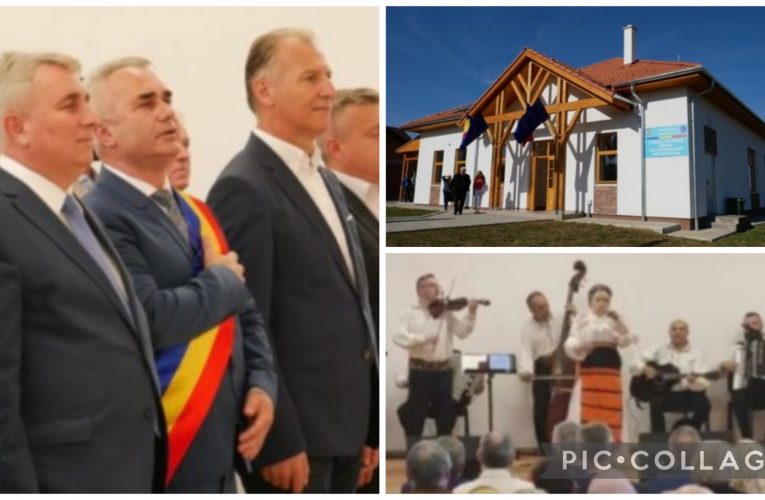 Căminul Cultural din Gârceiu inaugurat cu fast de primarul Călin Morar
