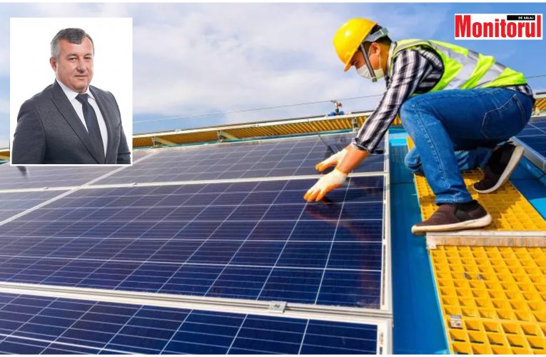 Proiect de 600.000 euro câștigat de primarul Roșan Ioan pentru panouri fotovoltaice
