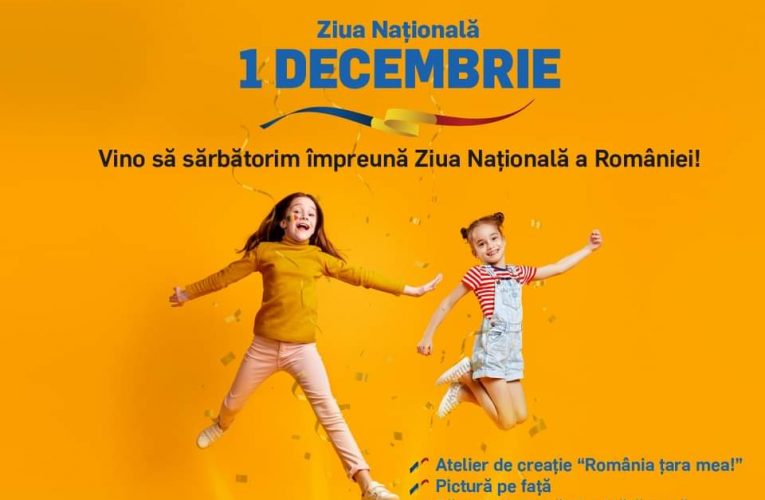 Activități dedicate copiilor, de Ziuă Națională a României, organizate la Zalău Value Center
