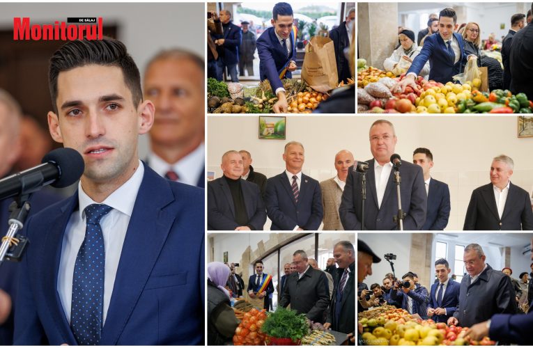 VIDEO| Primarul Cristian Lazăar a inaugurat Piața Agroalimentară în valoare de 1,5 milioane euro