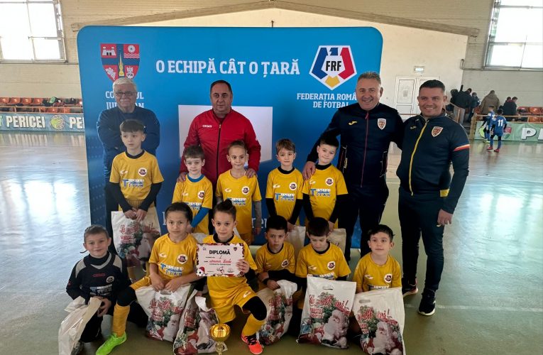 CS Viitorul Zalău a câștigat Cupa Moș Crăciun, competiție organizată de AJF Sălaj