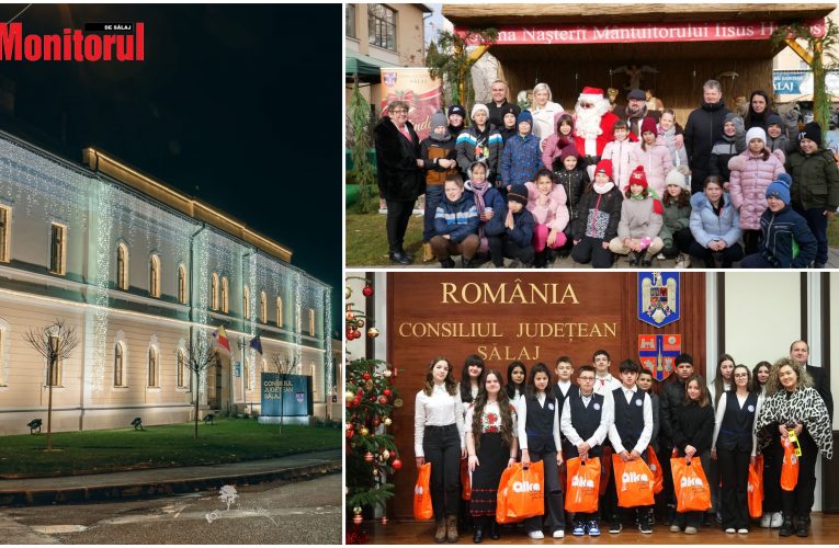 Consiliul Județean Sălaj oferă peste 5.000 de cadouri de Moș Crăciun colindătorilor din tot județul