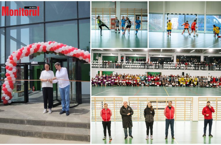 Sala sporturilor din Jibou, investiție de 2 milioane de euro care prinde viață cu fiecare competiție sportivă
