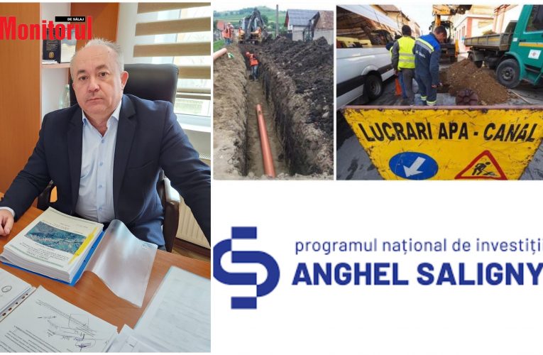 Primarul Augustin Vășcan a semnat contractul de 2 milioane de euro pentru rețeua de apă canalizare în localitatea Gostila