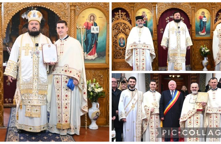 Episcopul Sălajului Petroniu a slujit în Parohia Călacea în prima zi din 2024