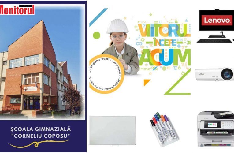 Școala Gimnazială „Corneliu Coposu”, locul 1 pe județul Sălaj la finalul campaniei Kaufland pentru școli