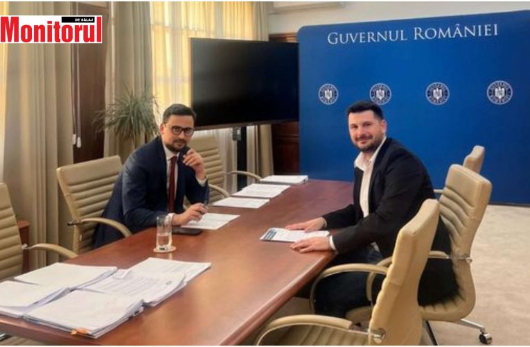 Viceprimarul Vlad Pașcalău în vizită la Guvernul României pentru investiții în orașul Jibou