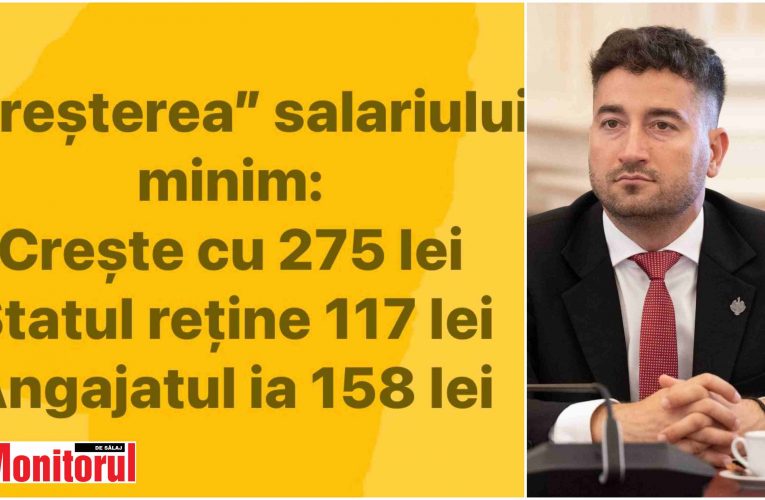 Deputatul AUR Lucian Mușat despre creșterea salariului minim: „O manipulare ordinară”