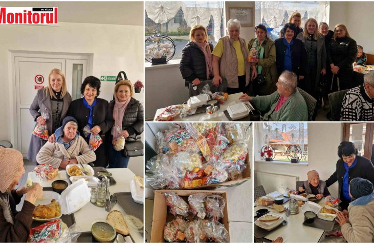 OFL Sălaj: Cadouri de Sf. Nicolae pentru bunicii de la Tihău