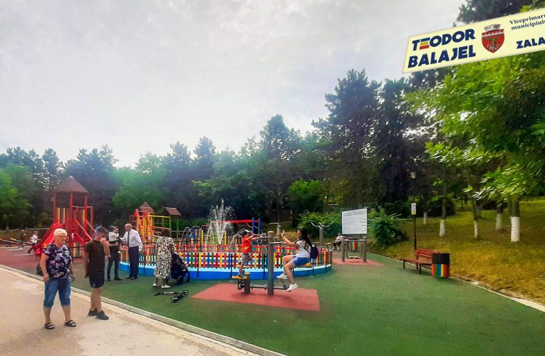 Viceprimar Teodor Bălăjel: „Reconstruim locurile de joacă din Zalău și le dotăm cu aparate noi”